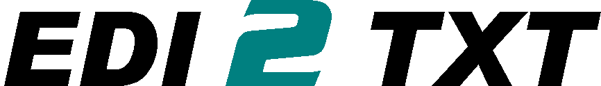 EDI2TXT Logo